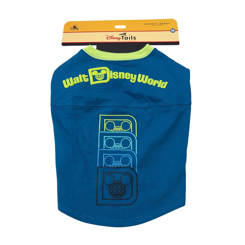 Disney Tails Disney World Dog Pet Spirit Jersey Shirt Dog Apparel